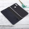 For Huawei P20 Lite Electroplating Mirror Horizontal Flip Leather Case with Holder (Black)