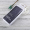 For Huawei P20 Lite Electroplating Mirror Horizontal Flip Leather Case with Holder (Black)