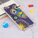 For Huawei Enjoy 7S / P Smart Noctilucent Windbell Owl Pattern TPU Soft Case