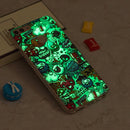 For Huawei Enjoy 7S / P Smart Noctilucent Colors Rubbish Pattern TPU Soft Case
