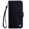 For Huawei P20 Lite Business Style Oil Wax Texture Horizontal Flip Leather Case with Holder & Card Slots & Wallet(Black)