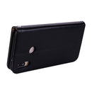 For Huawei P20 Lite Business Style Oil Wax Texture Horizontal Flip Leather Case with Holder & Card Slots & Wallet(Black)