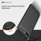 Brushed Texture Carbon Fiber Shockproof TPU Case for Huawei Honor 10(Black)