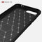 Brushed Texture Carbon Fiber Shockproof TPU Case for Huawei Honor 10(Navy Blue)