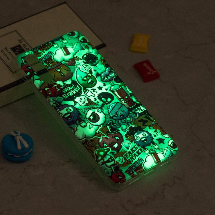 For Huawei P20 Pro Noctilucent TPU Soft Back Case Protective Cove