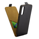 Business Style Vertical Flip TPU Leather Case for Huawei P20 Pro , with Card Slot (Black)
