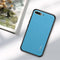 MOFI Anti-slip Full Coverage PC + TPU + Cloth Protective Back Case for Huawei Y6 2018(Blue)