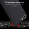 MOFI Anti-slip Full Coverage PC + TPU + Cloth Protective Back Case for Huawei Y6 2018(Blue)