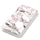Marble Pattern Soft TPU Case For Huawei Y3 (2018)(White)