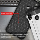 TPU + PC Armor Combination Back Cover Case for Huawei Honor 8X(Red)