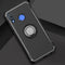 Magnetic 360 Degree Rotation Ring Holder Armor Protective Case for Huawei Nova 3 (Black)