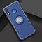 Magnetic 360 Degree Rotation Ring Holder Armor Protective Case for Huawei Nova 3 (Blue)