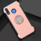 Magnetic 360 Degree Rotation Ring Holder Armor Protective Case for Huawei Nova 3 (Rose Gold)