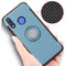 Magnetic 360 Degree Rotation Ring Holder Armor Protective Case for Huawei Nova 3 (Red)
