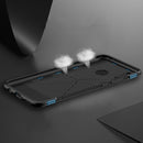 Magnetic 360 Degree Rotation Ring Holder Armor Protective Case for Huawei Nova 3 (Red)