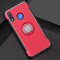 Magnetic 360 Degree Rotation Ring Holder Armor Protective Case for Huawei Nova 3 (Red)
