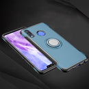 Magnetic 360 Degree Rotation Ring Holder Armor Protective Case for Huawei Nova 3 (Red)