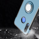 Magnetic 360 Degree Rotation Ring Holder Armor Protective Case for Huawei Nova 3 (Red)
