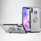 Magnetic 360 Degree Rotation Ring Holder Armor Protective Case for Huawei Nova 3 (Silver)