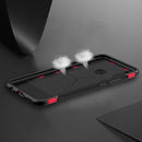 Magnetic 360 Degree Rotation Ring Holder Armor Protective Case for Huawei Nova 3i(Gold)