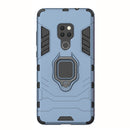 Panther PC + TPU Shockproof Protective Case for Huawei Mate 20, with Magnetic Ring Holder(Navy Blue)