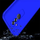 GKK Three Stage Splicing Full Coverage PC Case for Huawei Mate 20 Lite / Maimang 7(Blue)