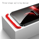 GKK Three Stage Splicing Full Coverage PC Case for Huawei Mate 20 Lite / Maimang 7(Blue)