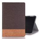 Cross Texture Horizontal Flip PU Leather Case for Huawei MediaPad M5 Lite 10.1 inch, with Holder & Card Slots & Wallet (Coffee)