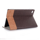Cross Texture Horizontal Flip PU Leather Case for Huawei MediaPad M5 Lite 10.1 inch, with Holder & Card Slots & Wallet (Coffee)