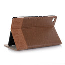 Cross Texture Horizontal Flip PU Leather Case for Huawei MediaPad M5 Lite 10.1 inch, with Holder & Card Slots & Wallet (Brown)