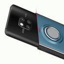 Magnetic 360 Degree Rotation Ring Holder Armor Protective Case for Huawei Mate 20 Pro(Black)