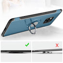 Magnetic 360 Degree Rotation Ring Holder Armor Protective Case for Huawei Mate 20 Pro(Black)