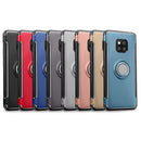 Magnetic 360 Degree Rotation Ring Holder Armor Protective Case for Huawei Mate 20 Pro(Black)