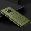 Shockproof Full Coverage Silicone Case for Huawei Mate 20 Pro Protector Cover (Army Green)