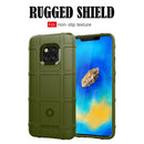 Shockproof Full Coverage Silicone Case for Huawei Mate 20 Pro Protector Cover (Army Green)