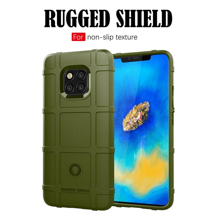 Shockproof Full Coverage Silicone Case for Huawei Mate 20 Pro Protector Cover (Army Green)