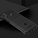 Shockproof Protector Cover Full Coverage Silicone Case for Huawei Honor 8X (Black)