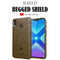 Shockproof Protector Cover Full Coverage Silicone Case for Huawei Honor 8X (Brown)