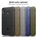 Shockproof Protector Cover Full Coverage Silicone Case for Huawei Honor 8X (Dark Blue)