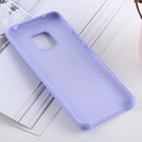 Solid Color Liquid Silicone Shockproof Case for Huawei Mate 20 Pro(Purple)