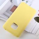 Solid Color Liquid Silicone Shockproof Case for Huawei Mate 20 Pro(Yellow)