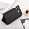 Curved Streamer Plating Shockproof Leather Case for Huawei Honor 10 Lite / P Smart (2019), with Holder & Sleep / Wake-up Function (Black)