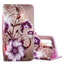 Lotus Pattern Horizontal Flip Leather Case for Huawei P30 Pro, with Holder & Card Slots & Wallet