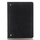 For Huawei MediaPad M3 Lite 10 Vintage Book Style Horizontal Flip Environmental PU Leather Case with Holder & Card Slots & Wallet & Photo Frame(Black)