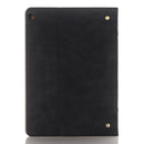 For Huawei MediaPad M3 Lite 10 Vintage Book Style Horizontal Flip Environmental PU Leather Case with Holder & Card Slots & Wallet & Photo Frame(Black)