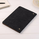 For Huawei MediaPad M3 Lite 10 Vintage Book Style Horizontal Flip Environmental PU Leather Case with Holder & Card Slots & Wallet & Photo Frame(Black)