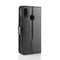 R64 Texture Single Fold Horizontal Flip Leather Case for Huawei P30 Lite, with Holder & Wallet & Card Slots & Photo Frame (Black)