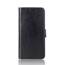 R64 Texture Single Fold Horizontal Flip Leather Case for Huawei Honor View 20, with Holder & Wallet & Card Slots & Photo Frame(Black)