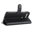 Litchi Texture Horizontal Flip Leather Case for Huawei Honor View 20, with Wallet & Holder & Card Slots (Black)