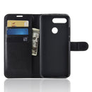 Litchi Texture Horizontal Flip Leather Case for Huawei Honor View 20, with Wallet & Holder & Card Slots (Black)